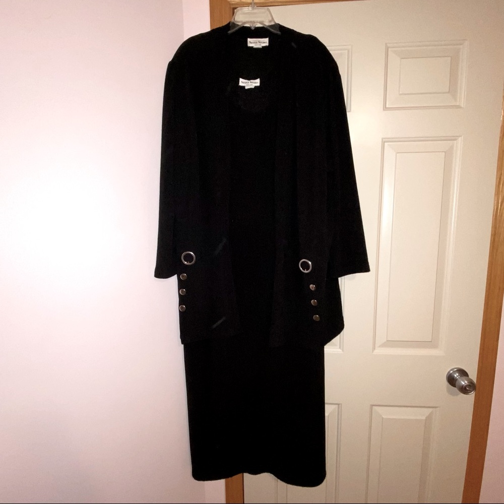 Nicole Studio New York 2 piece dress with cover